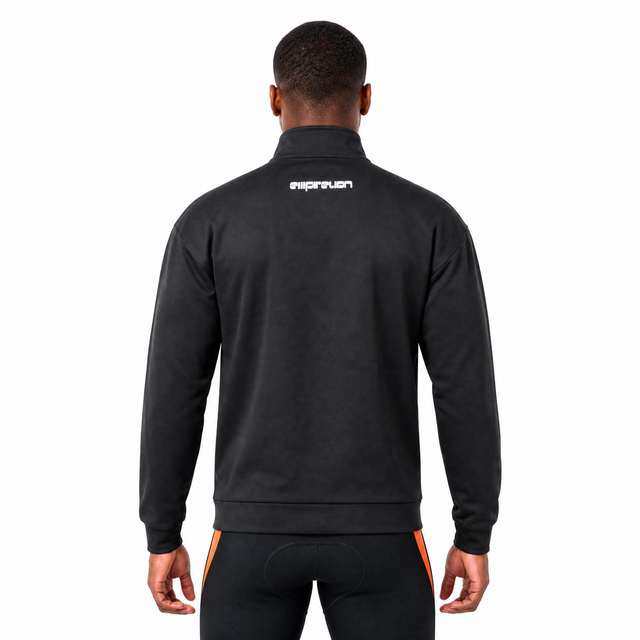Mens Zip Through Football Term Jacket