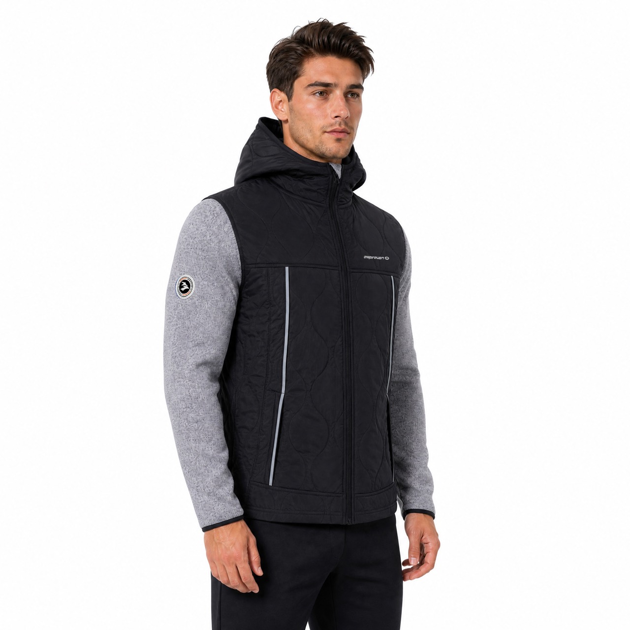 Men's Quilting Windproof Winter Warm Hiking Outdoor Heavy Jacket