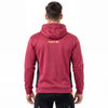 Mens Oversize Logo Print Sports Zip Through Hoodie 