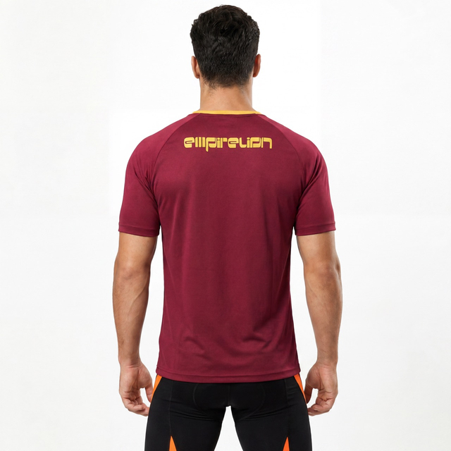 Mens Print Soccer Jersey Logo T-shirt