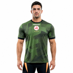 Mens Allover Print Logo T-shirt
