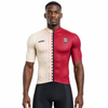 Allover Print Short-sleeved Cycling Bike Jersey